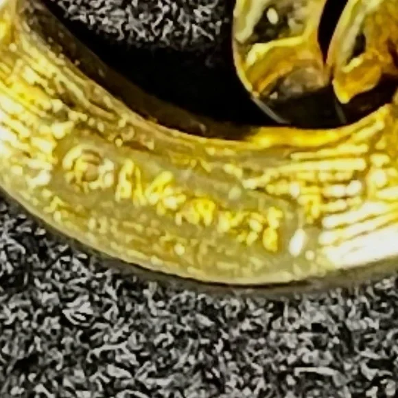 Monet Gold Toned Chain Link Earrings - Picture 6 of 6